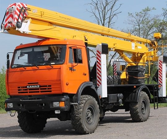 Аренда автовышки в Зеленограде и  Московской области